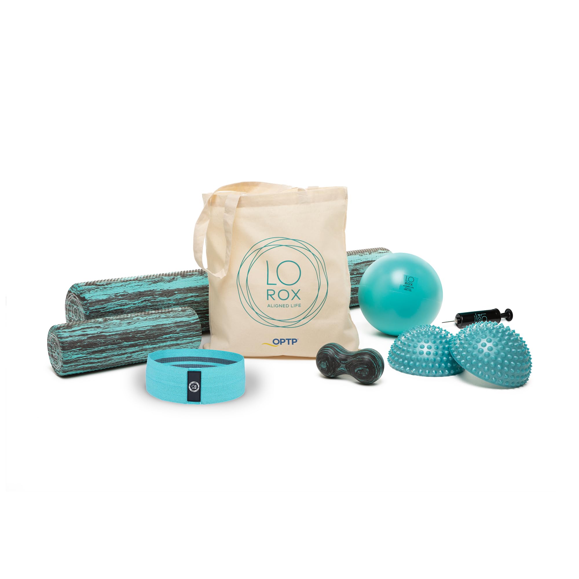 OPTP LO ROX Aligned Life Set and Kit - Exercise, Massage and self-Care Products from Lauren Roxburgh