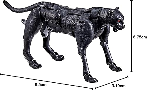 Miniatura 6 de Transformers Toys Generations War for Cybertron: Kingdom Deluxe WFC-K31 Shadow Panther Figura de acción – Niños a partir de 8 años, 5.5 pulgadas