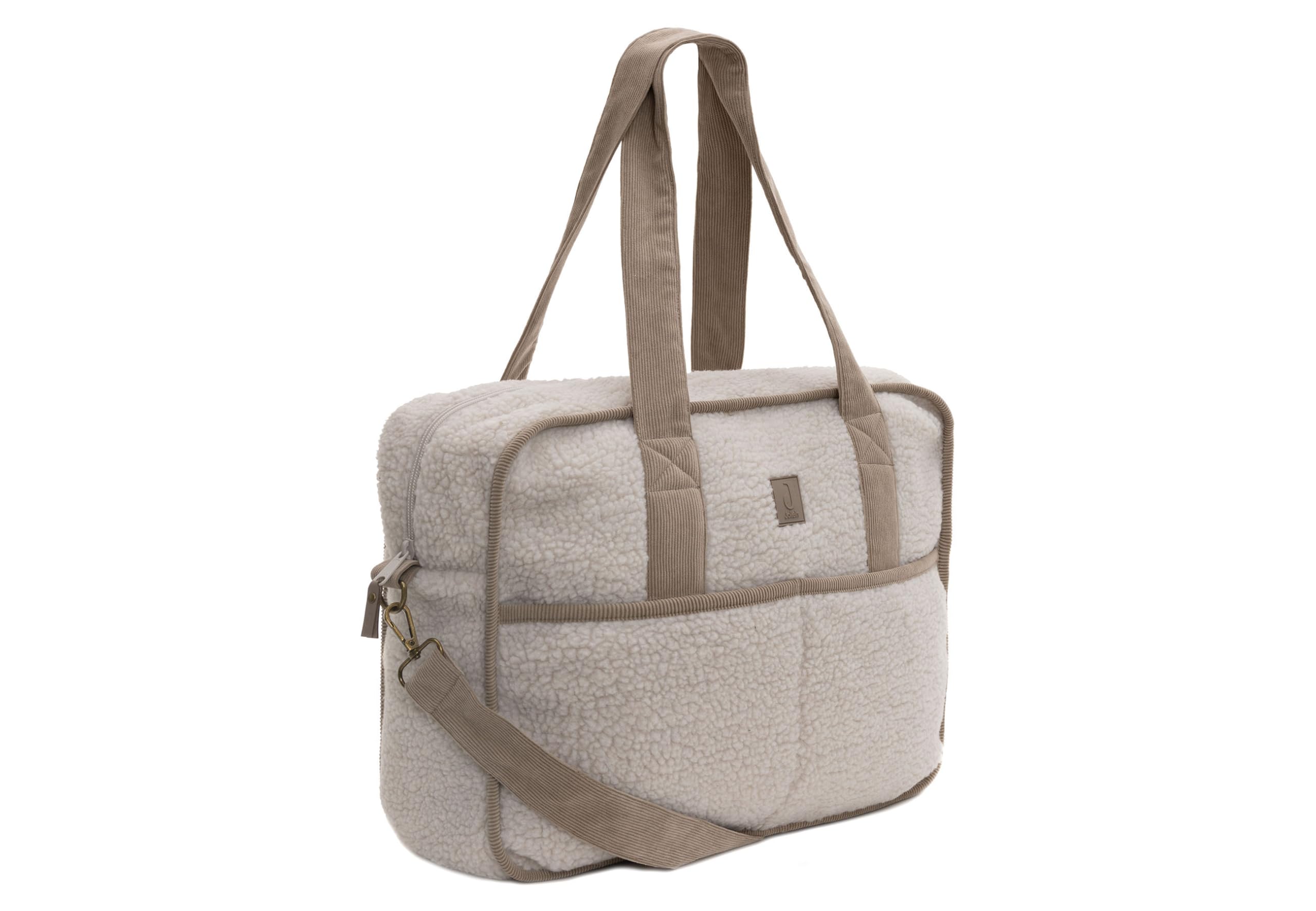 Jollein Wickeltasche - Teddy Noé - 100% Polyester - Kinderwagentasche - Babytasche Multifunktional