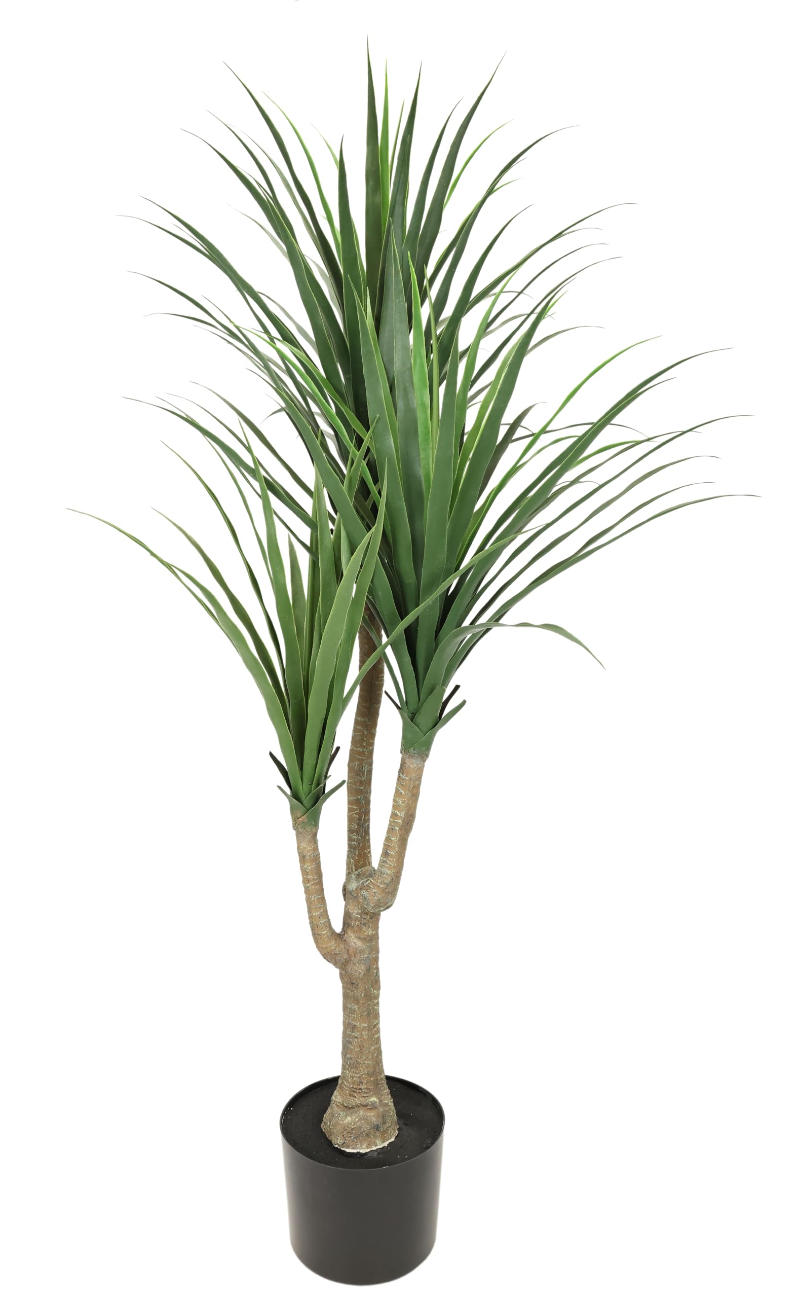 Dracena Pflanze künstlich im Topf groß Dracenapalme tropische Zimmerpflanzen Zimmerpalme Grünpflanzen Kunstpflanze Drachenbaum Kunstpalme Dekopalme Pflanze Palme Grünpflanze Büropflanze Topfpflanze