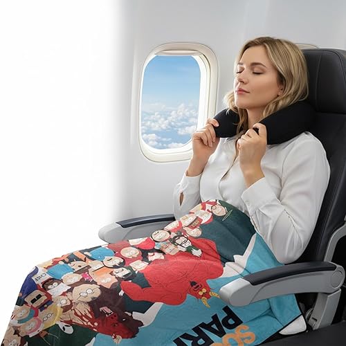 Miniatura 9 de Bazillion Dreams South Park Characters - Manta de forro polar más suave y cómoda para adultos y niños, mide 60 x 50 pulgadas