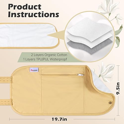 Miniatura 3 de Paquete de aceite de ricino, algodón orgánico, reutilizable y altamente absorbente, compresa para desintoxicación hepática, insomnio, estreñimiento