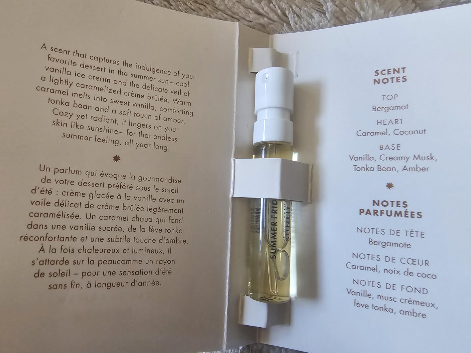 Sunlit Vanilla™ Eau de Parfum Travel Size photo review