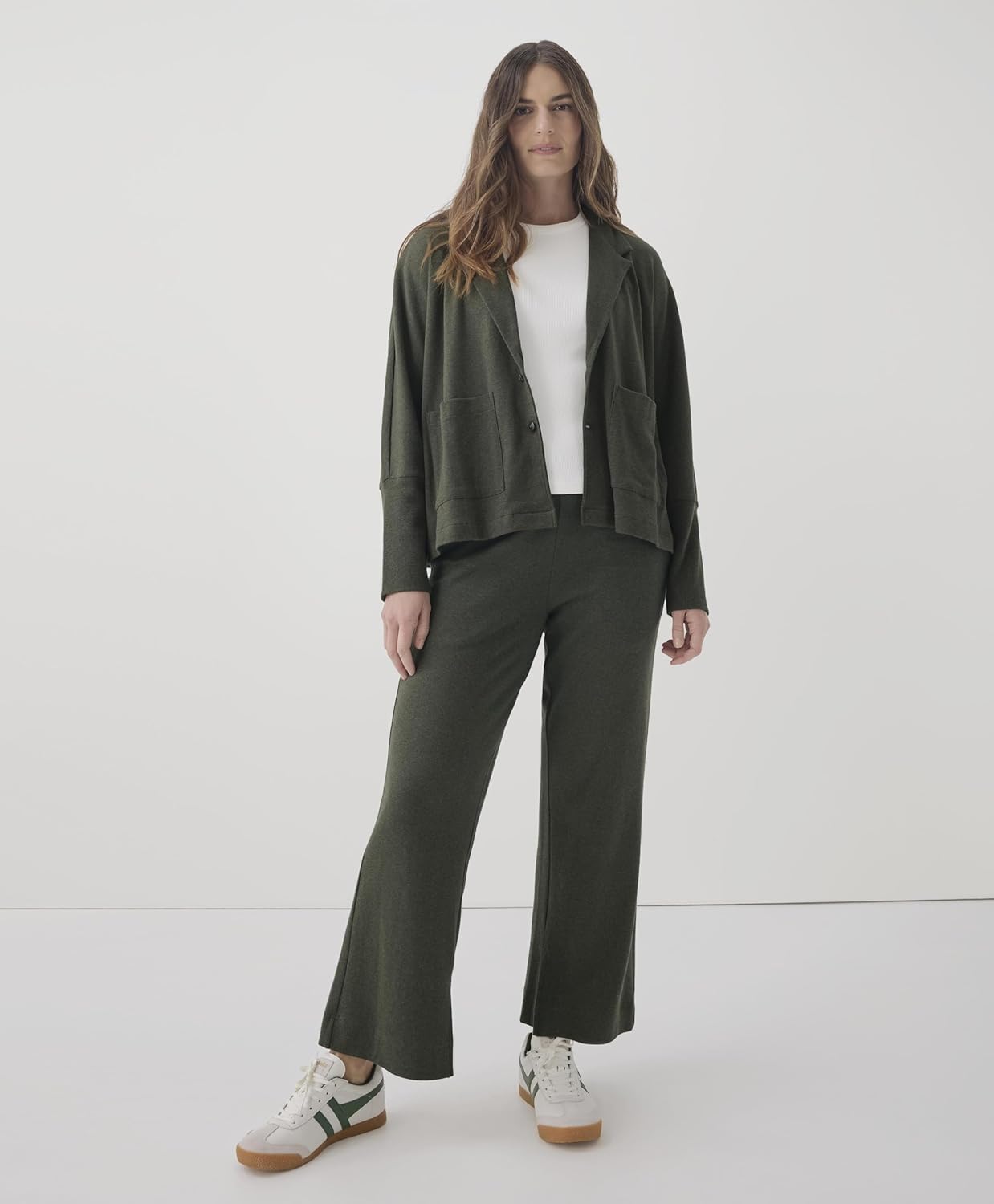 Pact Organic Cotton Women's Relaxed Blazer - Image 2