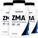 Nutricost ZMA 180 Capsules (3 Bottles)