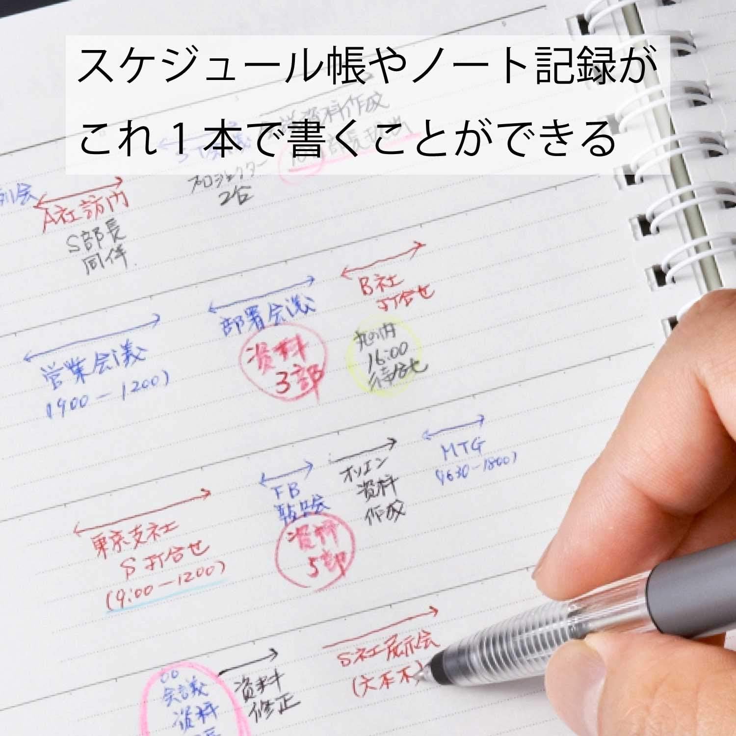 Pentel Super Multi 8 0.7 mm Ballpoint Pen 2 mm Lead Holder (japan import)