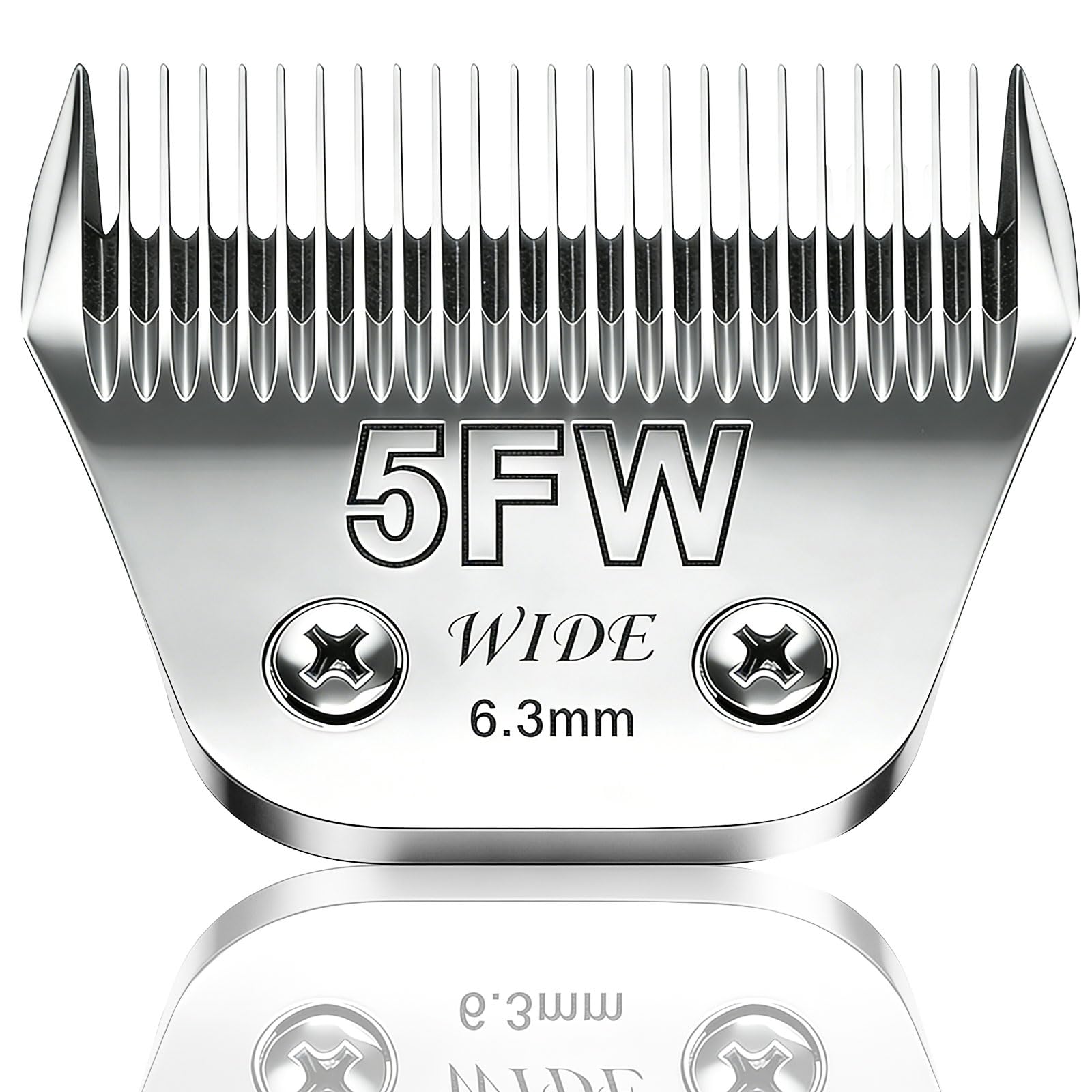 5FW Lames de tondeuse large pour Oster A5, Wahl km10 et Andis