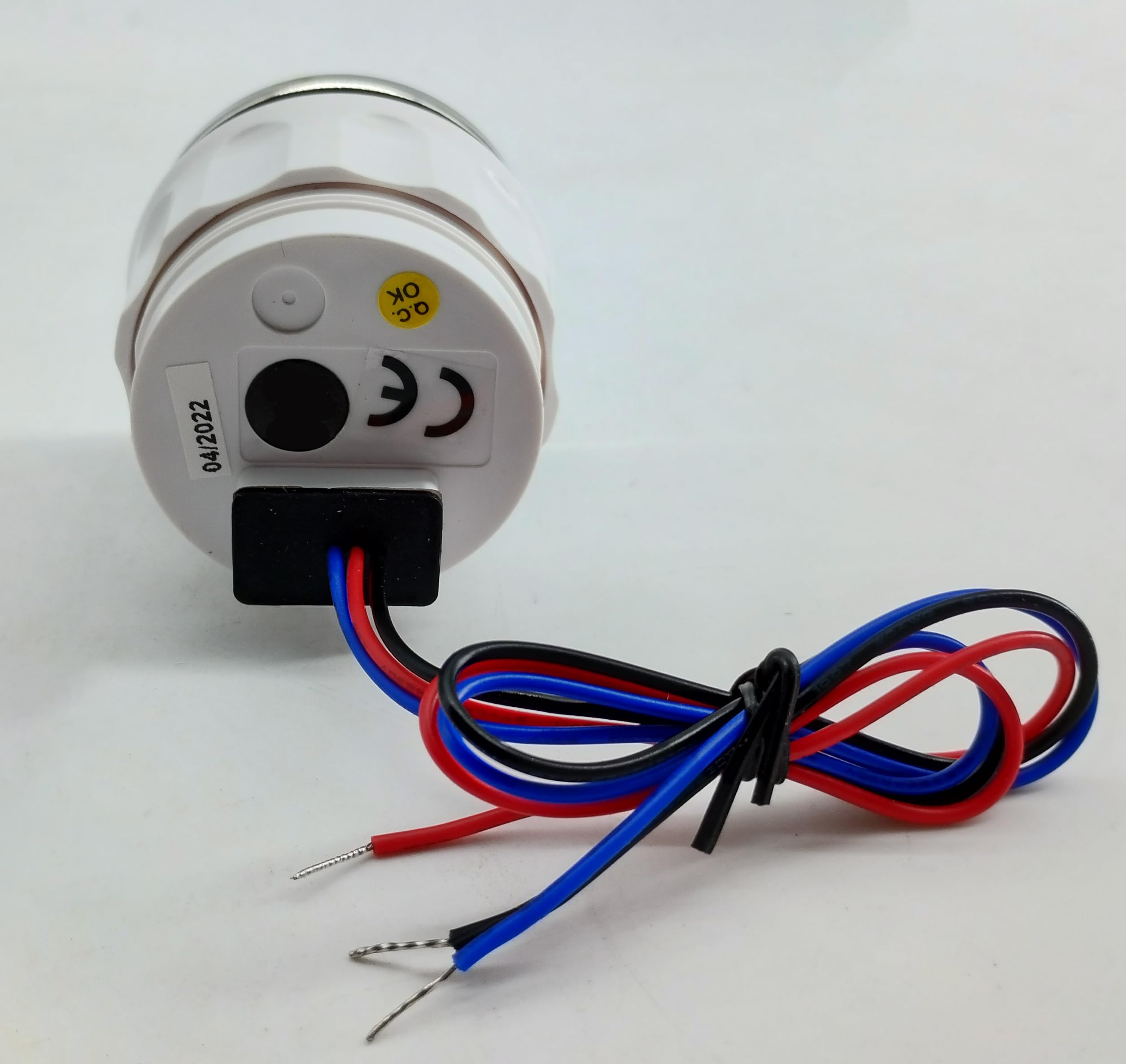 Simoni Racing Strumento TM/C Contagiri 0-9999, RPM 52 mm Contagiri Digitale per Auto o Camion, per Motori Diesel e Benzina, Retroilluminazione Rossa