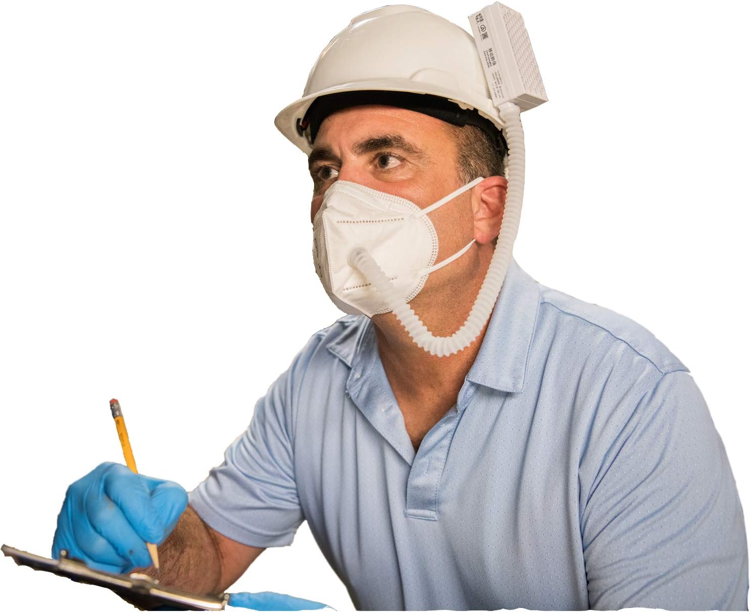 BROAD Breathe Freely AirPro Mask Reusable Air Purifying Respirator with HEPA Filter
