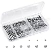 720Pcs 9 Sizes Metric 304 Stainless Steel Balls Assortment Kit, 2mm 2.5mm 3mm 3.5mm 4mm 4.5mm 5mm 5.5mm 6mm Bicycle Bearing Balls
