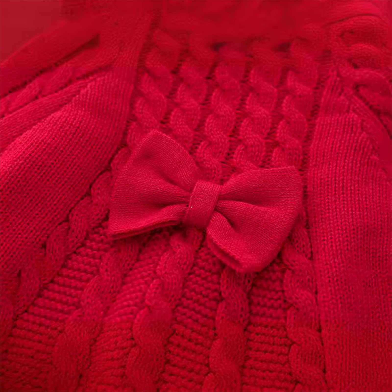 Generico Maglioni Invernali Bambina,Mantella per Ragazze con Cappuccio in Maglia Poncho Maglioni Bambini Scialle Maglione Bambino Festa Pullover