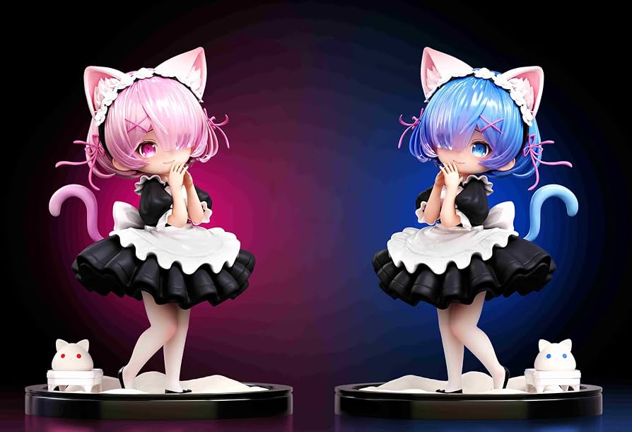 Amazon.co.jp: レム ラム フィギュア SDスケール 塗装済み完成品