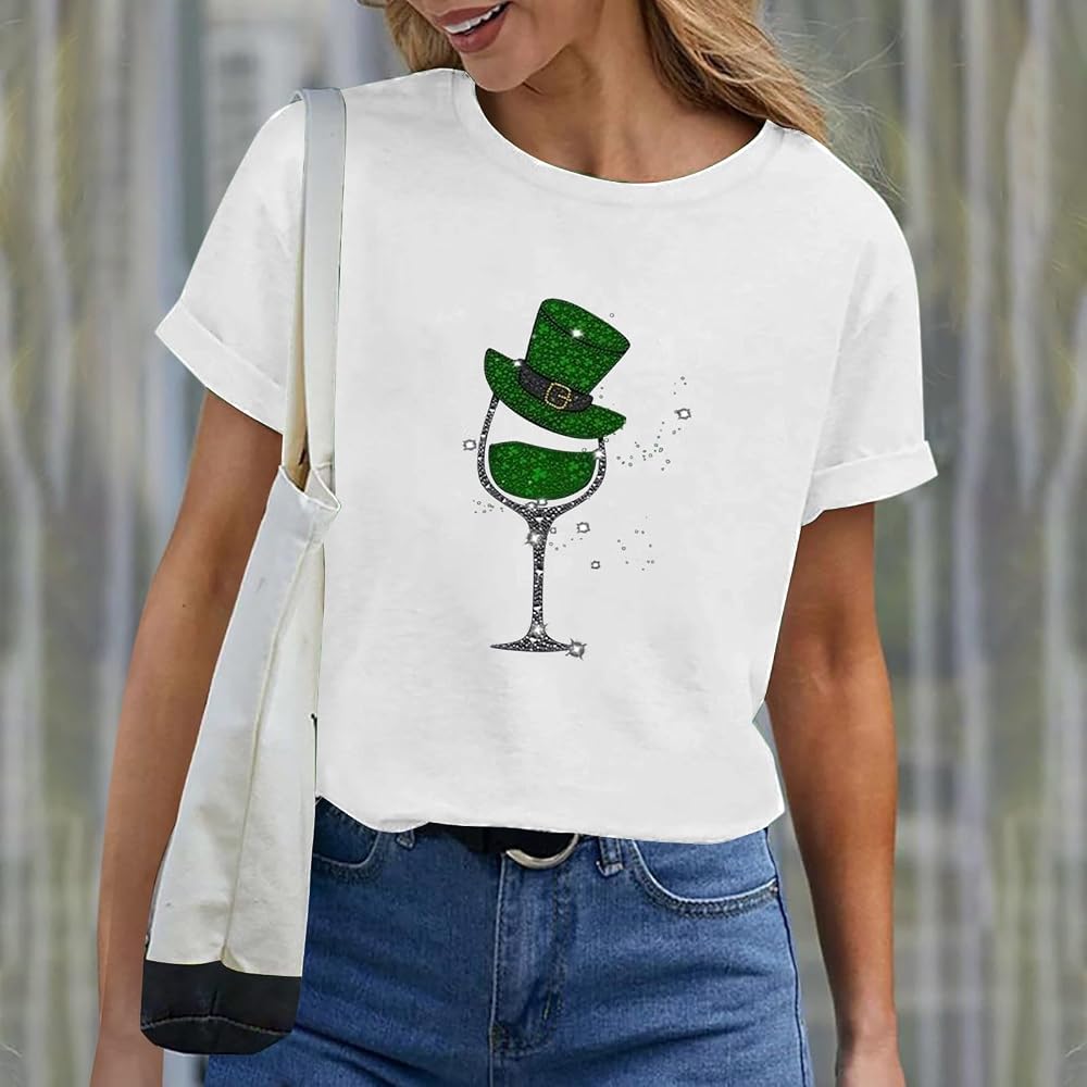 T-shirt irlandais, T-shirt de la Saint-Patrick aux couleurs confortables, chemise de la Saint