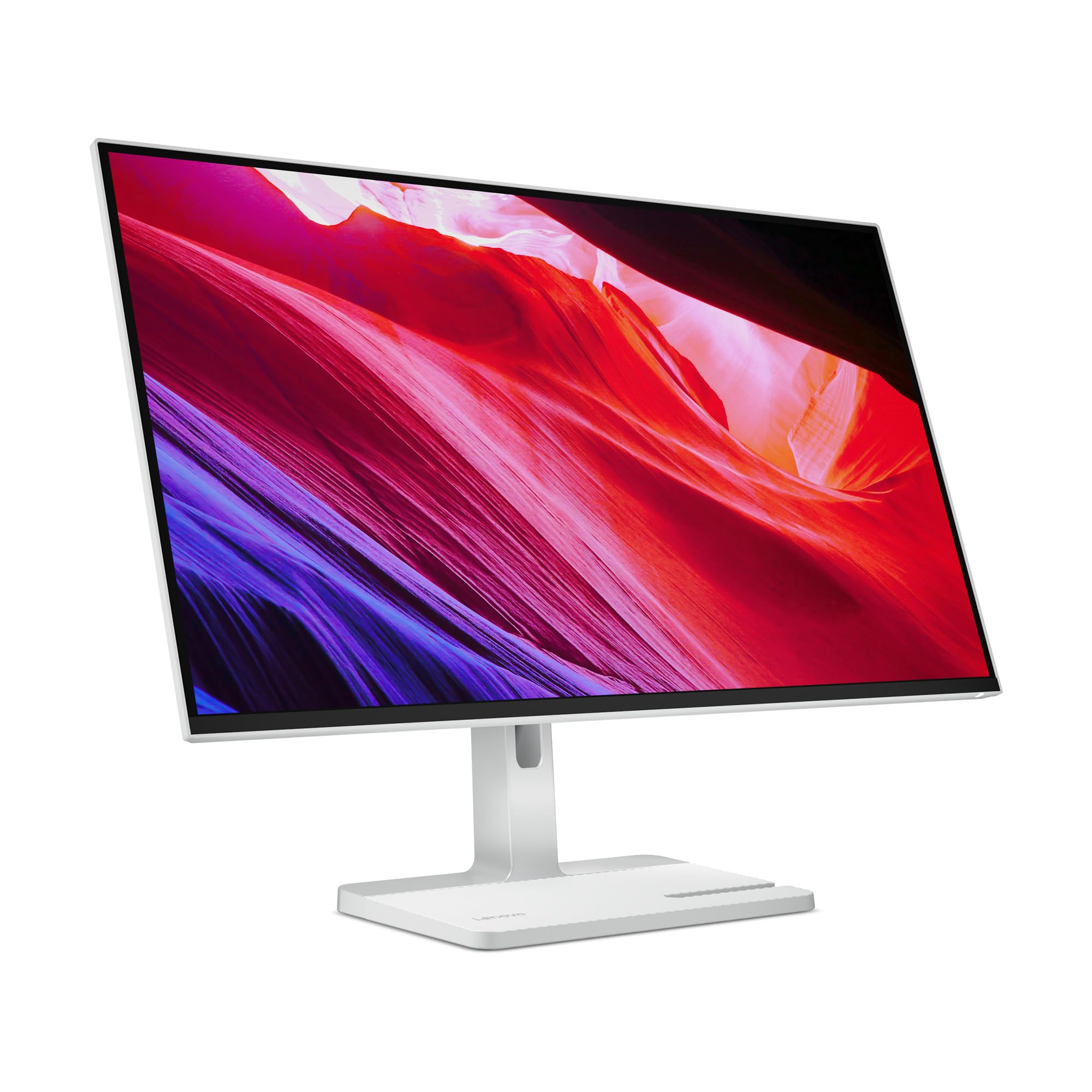 Lenovo L27h-4A - Monitor QHD 27" (IPS, 4 Lados Ultrafinos, HDMI - DP - USB-C, 16:9, Tasa de Refresco 100 Hz, Tiempo Respuesta 1ms, Montaje VESA 100 mm, Ajuste Inclinación/Altura/Pivote/Giro) - Gris
