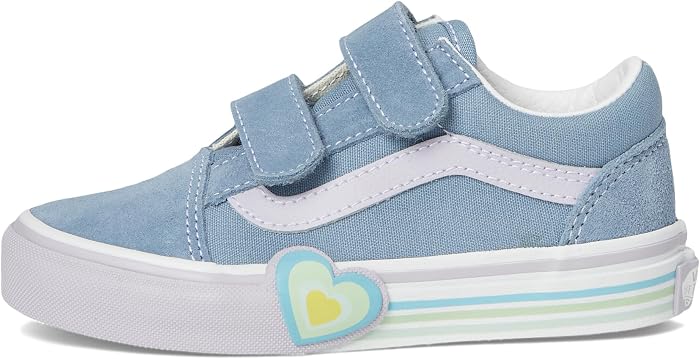 Обувь Vans Old Skool™ V Heart (Little Kid) — фото 2