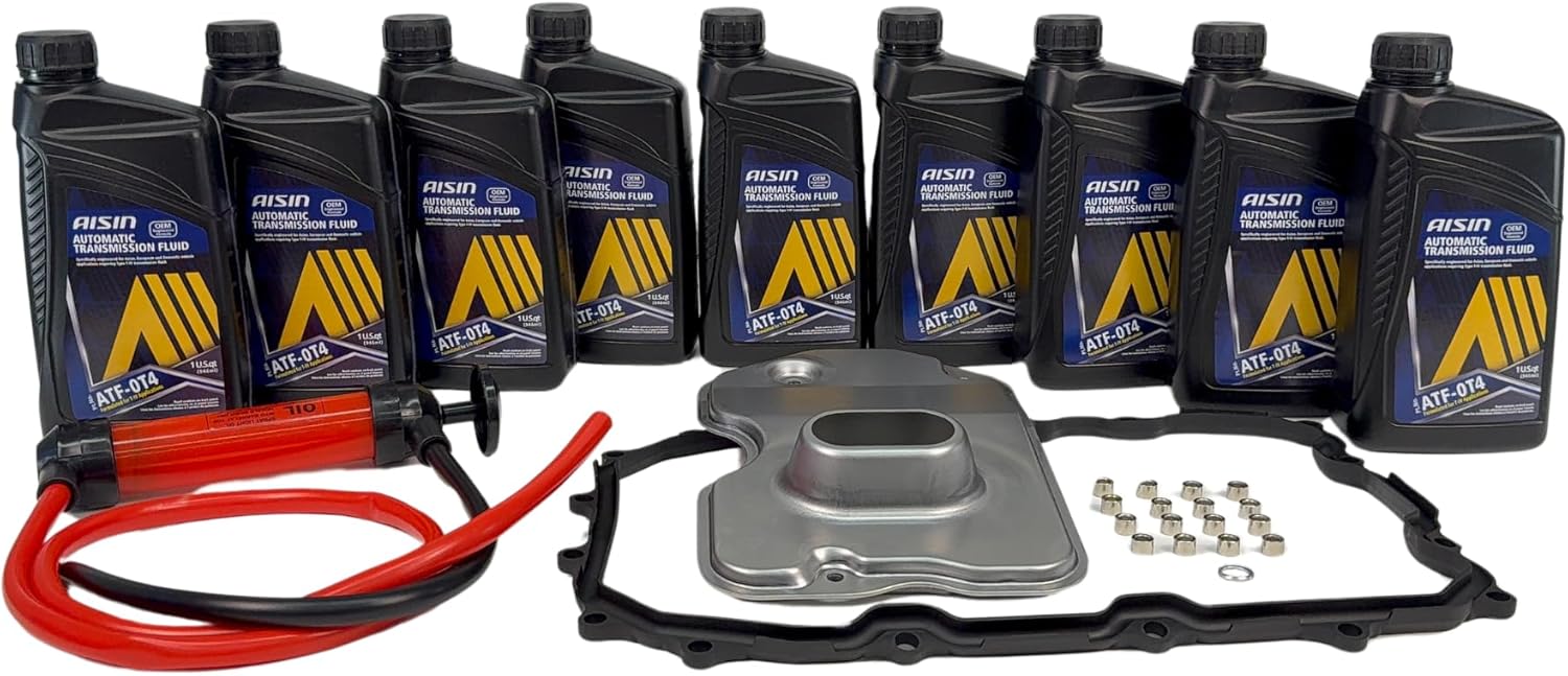 Transmission Service Kit 9L ATF Fluid + Filter LAIPZ for PORSCHE CAYENNE (2003-2010)