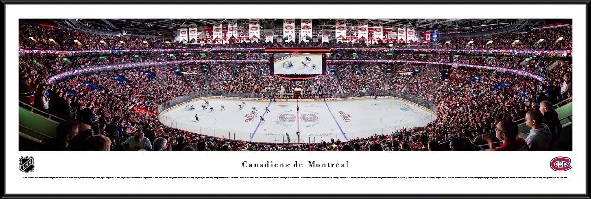Montreal Canadiens Hockey - Panoramic NHL Posters, Framed Pictures, Wall Decor by Blakeway Panoramas