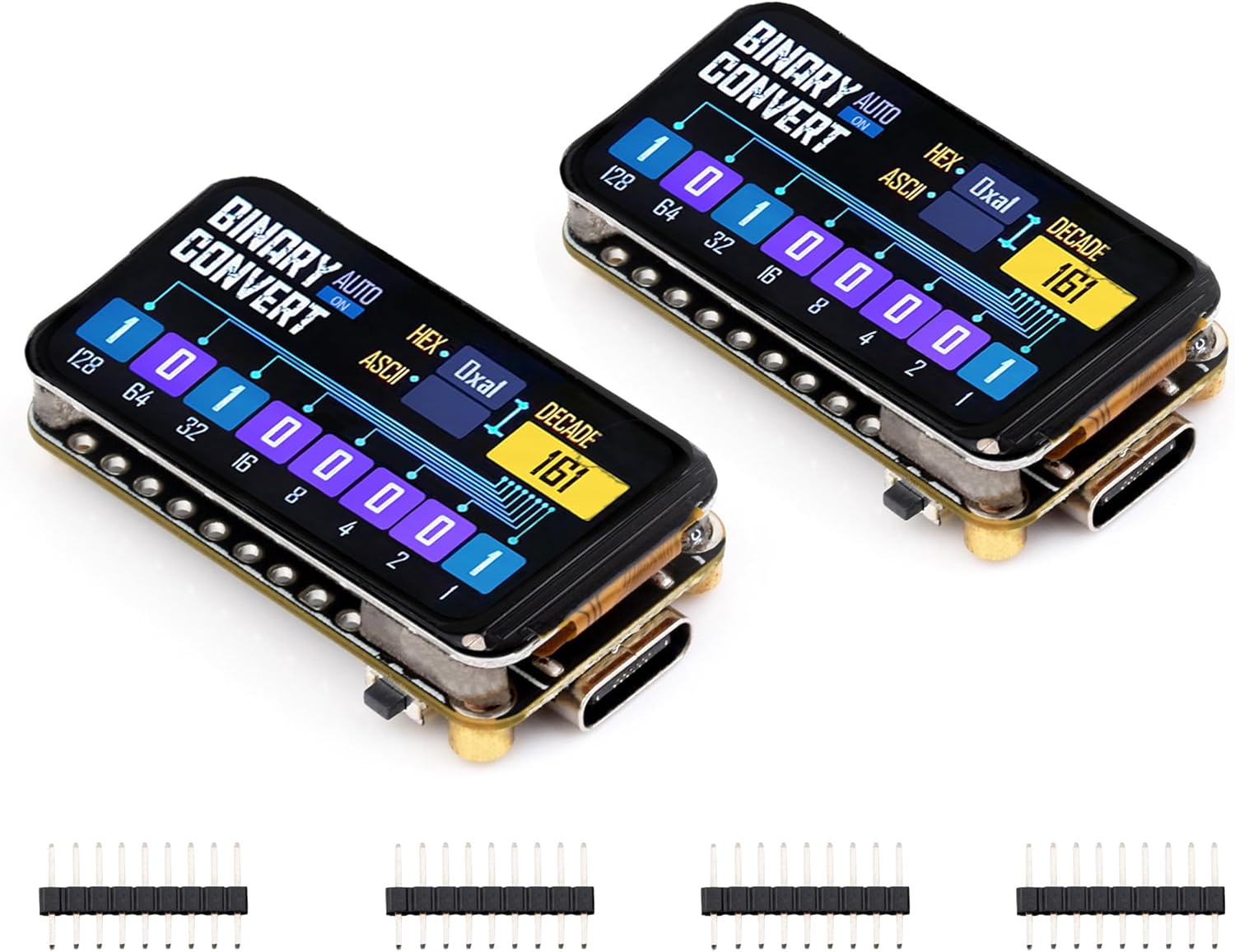 (2PCS) ESP32-C6 1.47inch Display Development Board, 172×320, 262K Color, Single-Core Processor 160MHz Running Frequency, with Colorful RGB LED, ESP32 with Display Supports Wi-Fi 6 & BLE