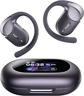 TOZO Open X2 Pro Open-Ear Headphones Titanium Black