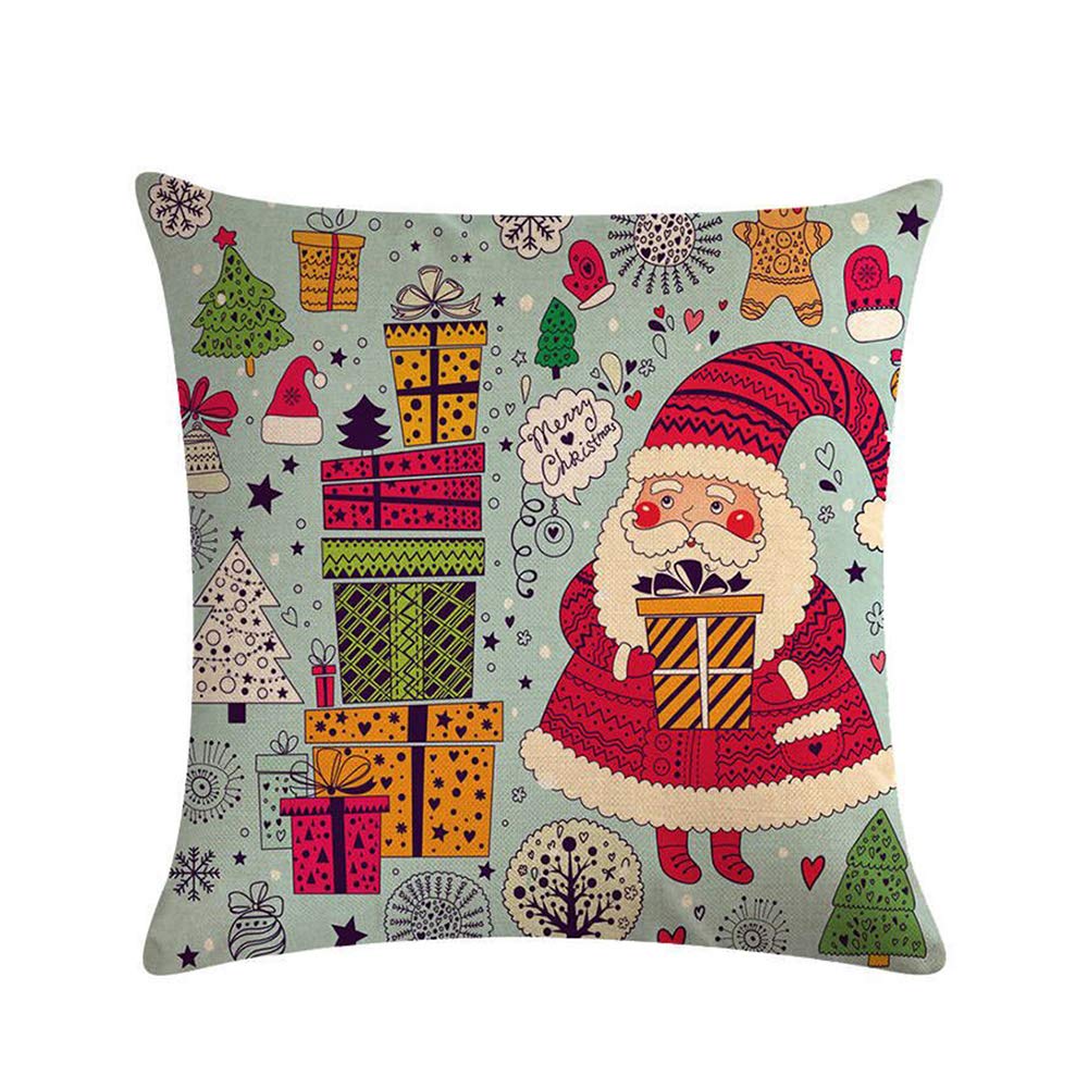 Buy Negaor 1Pc Christmas Decorations for Xmas Pillowcase Santa Claus