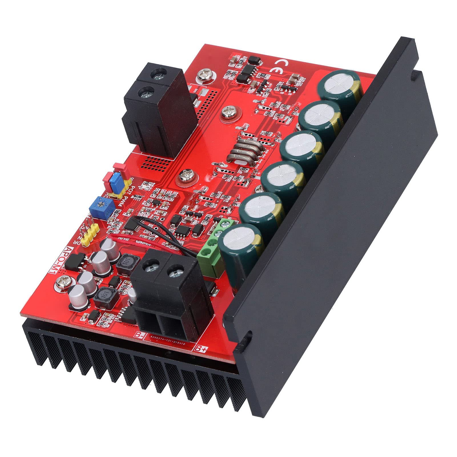 Sterownik PWM Silnika Szczotkowego Prądu Stałego z Regulowanym Ograniczeniem Prądu, Elektroniczny Regulator Prędkości do Robotyki i Projektów Typu „zrób to sam”, materiał PCB, 1 Jednostka