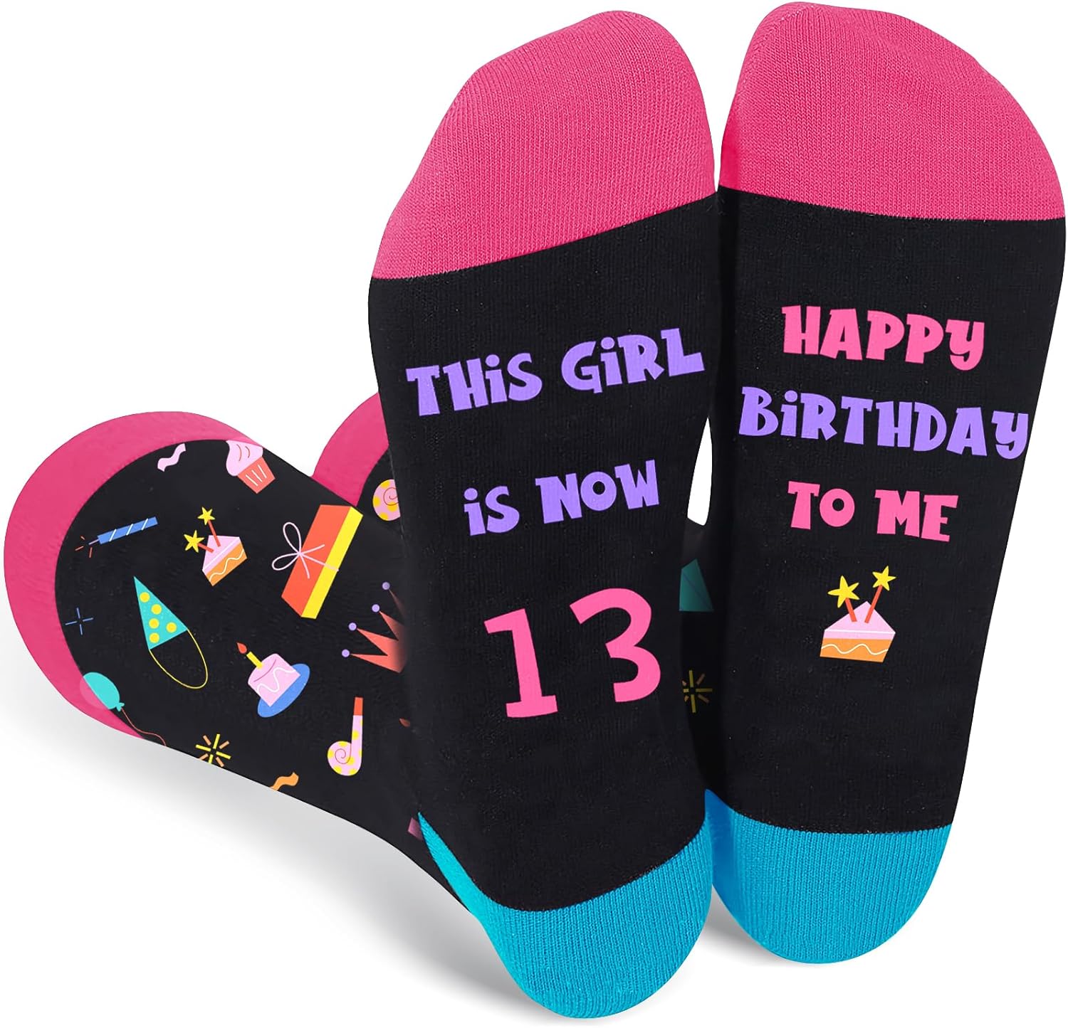 Birthday Gifts for Girls,10 11 12 13 Year Old Girl Gifts,Birthday Gift Socks for 10-13 Year Old Girl