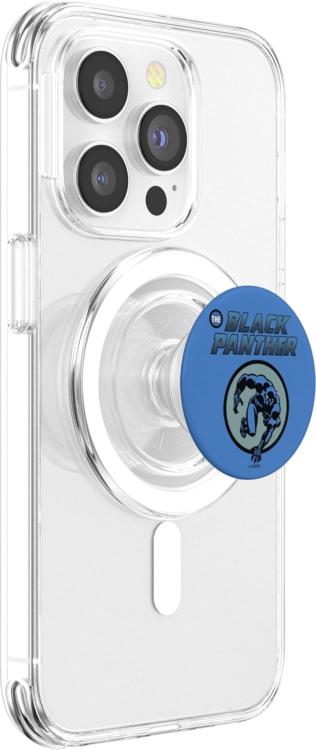 Marvel The Black Panther Comic Action PopSockets MagSafe PopGrip for iPhone