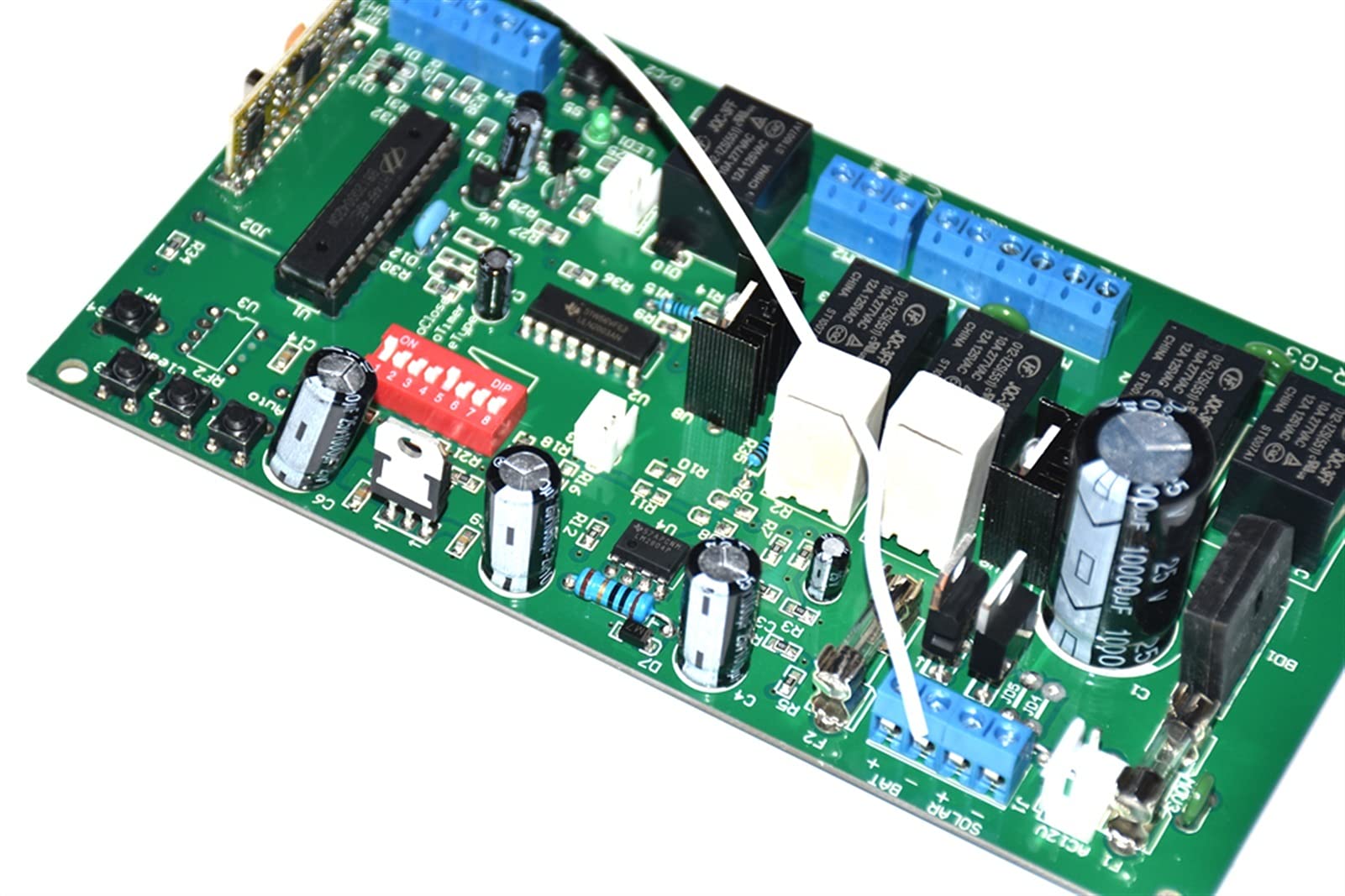 Automatyczne Samozamykacze, 1. 2V DC. Swing Sterownik za pomocą pilota 4 SZTUK Liniowy podwójny ramię elektroniczny silnik drzwi(12v board no remote)