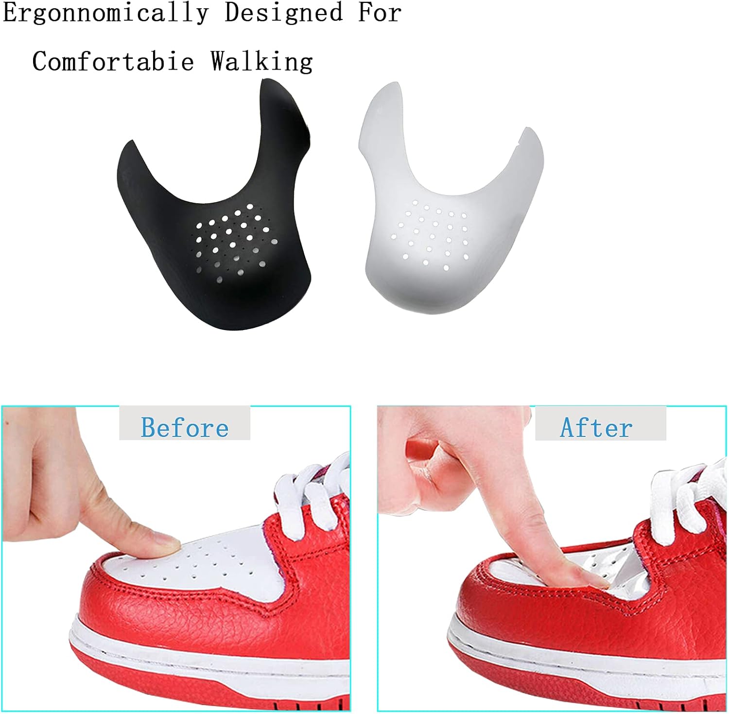 nike air force 1 toe box crease