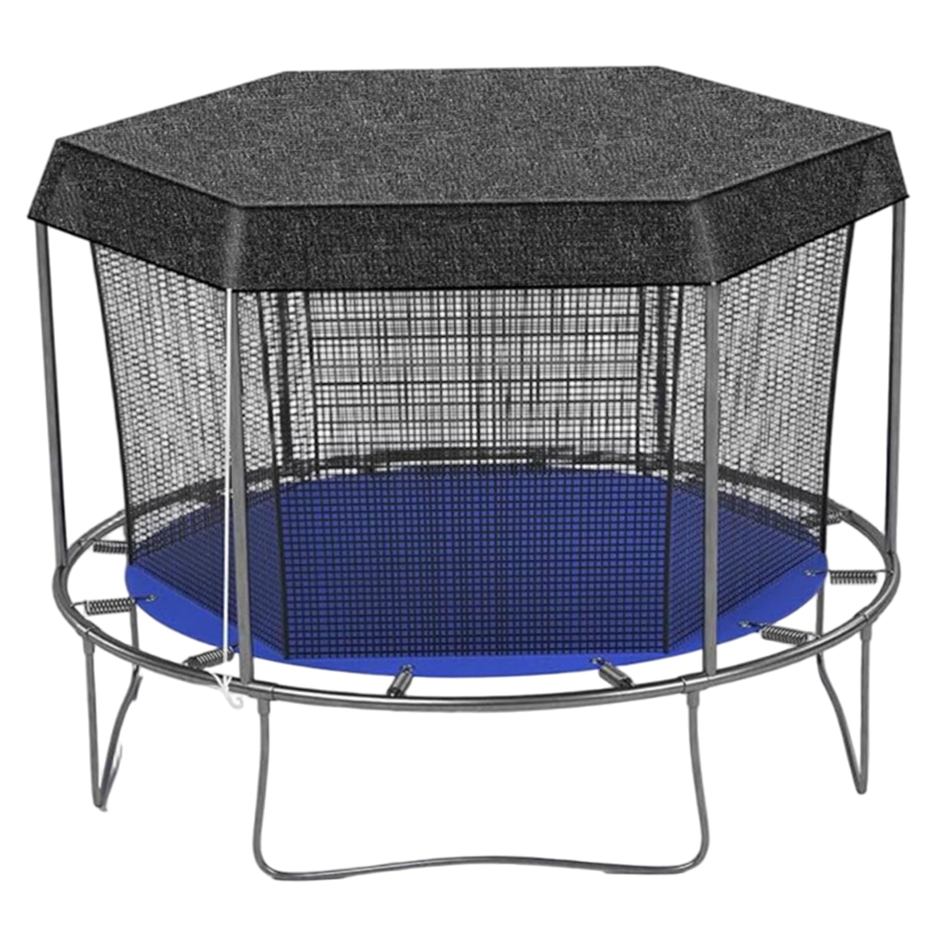 Cubierta para trampolín de 12 pies exterior con red de sombra resistente 6