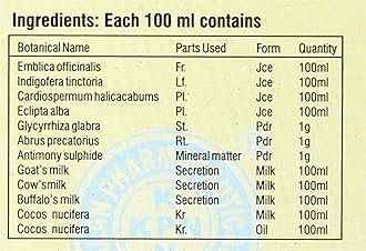 K P N Neelibhringadi Coconut Oil, 200 ml (Pack of 2)