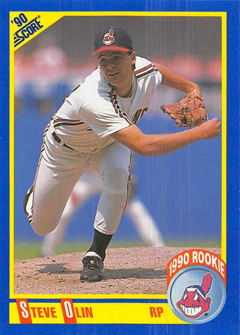 Amazon.com: 1990 Score #590 Steve Olin RC Rookie Cleveland Indians