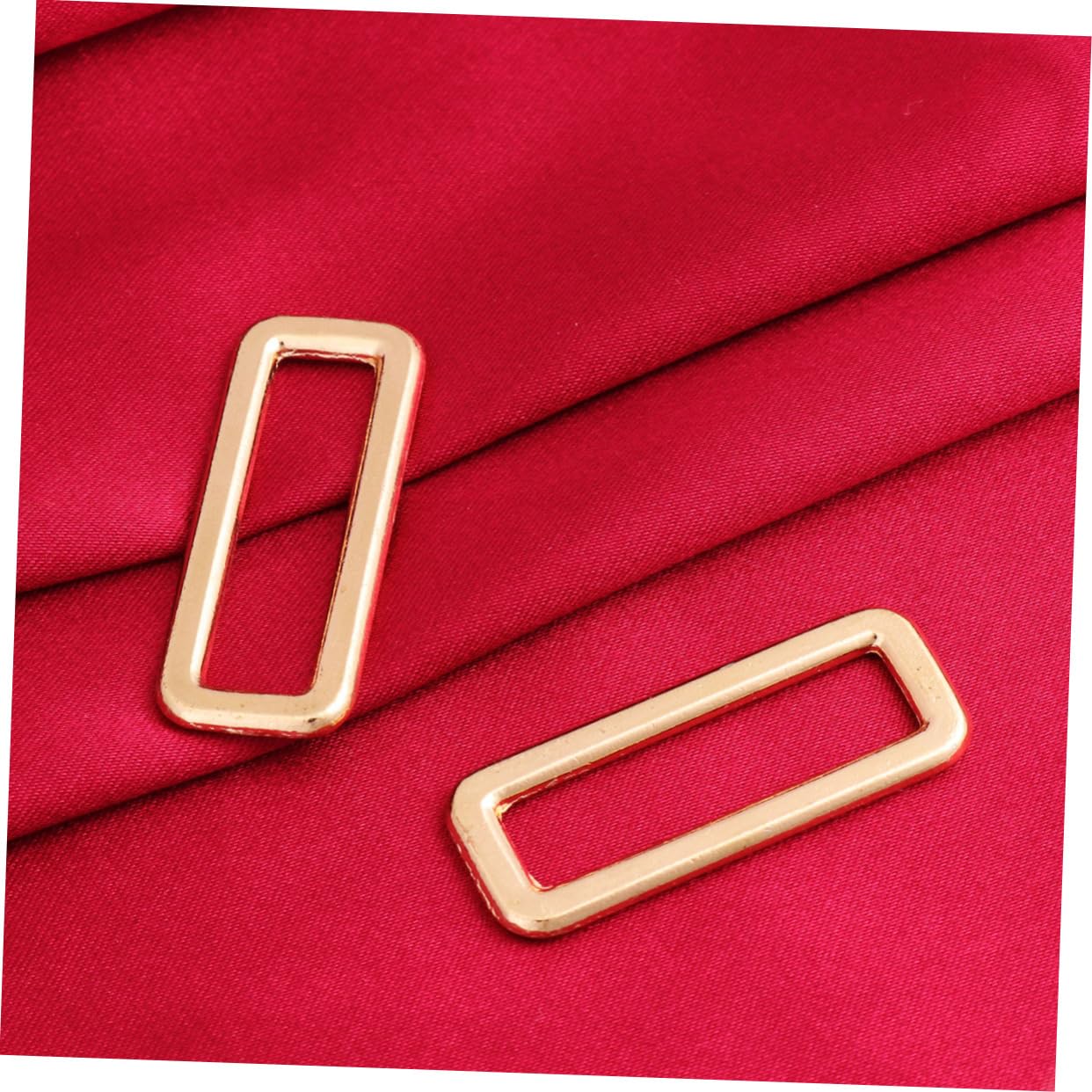 NUOBESTY 30 Uds Accesorios Suite Rodillo Llavero Hebilla Cuadrada