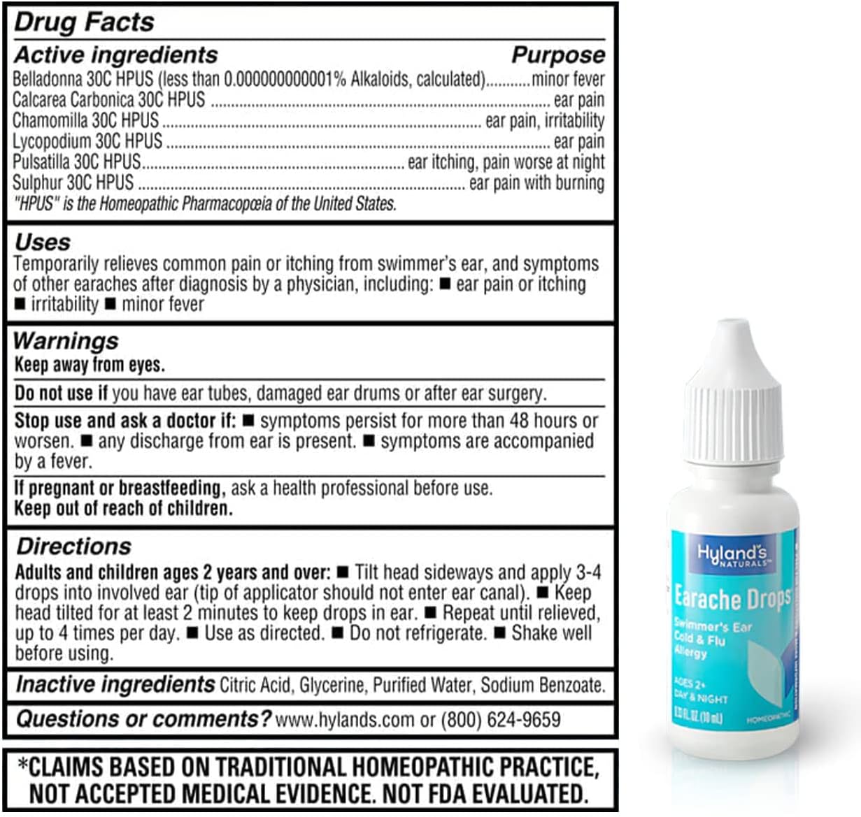 Earache Drops, 0.33 oz (Pack of 2)