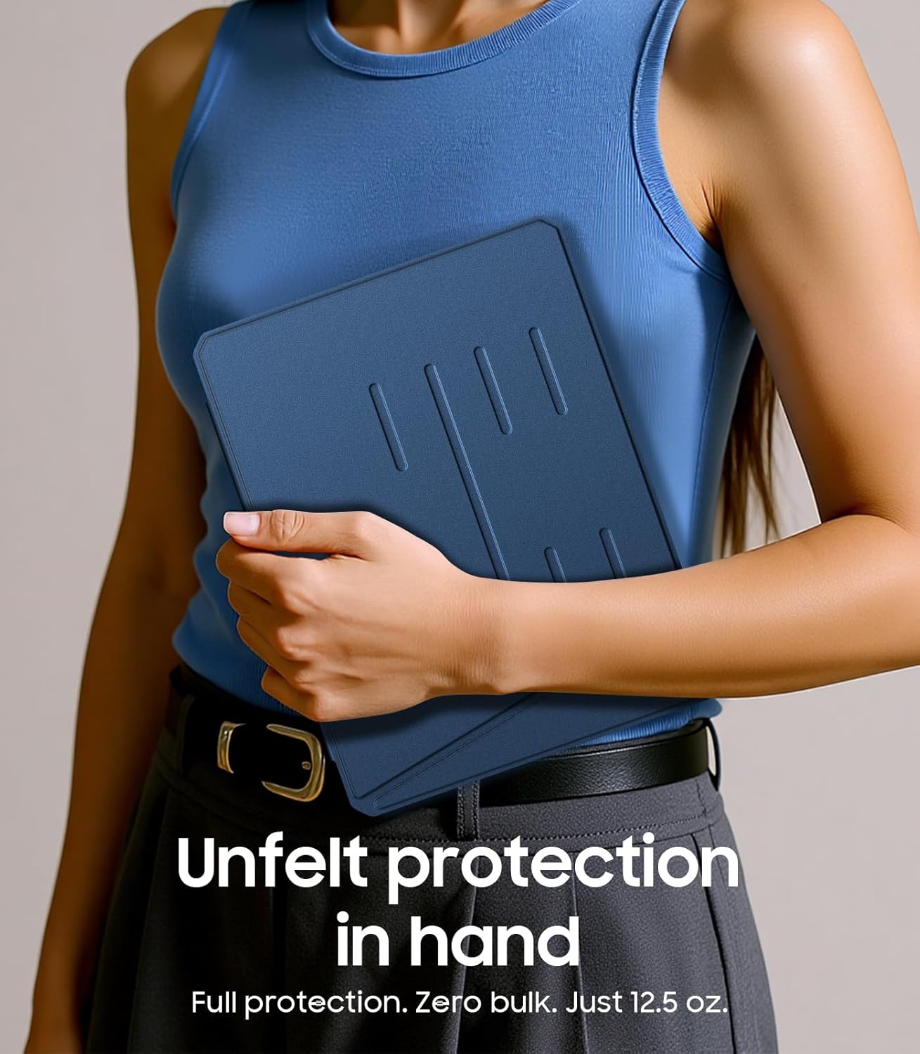 Fintie Vertical Stand Case for iPad (A16) 11th Generation 11 Inch (2025), iPad 10th Generation 10.9 Inch (2022), Multi-Angle Viewing Clear Cover with Pencil Holder, Magnetic Ultra-Stable, Blue - Image 8