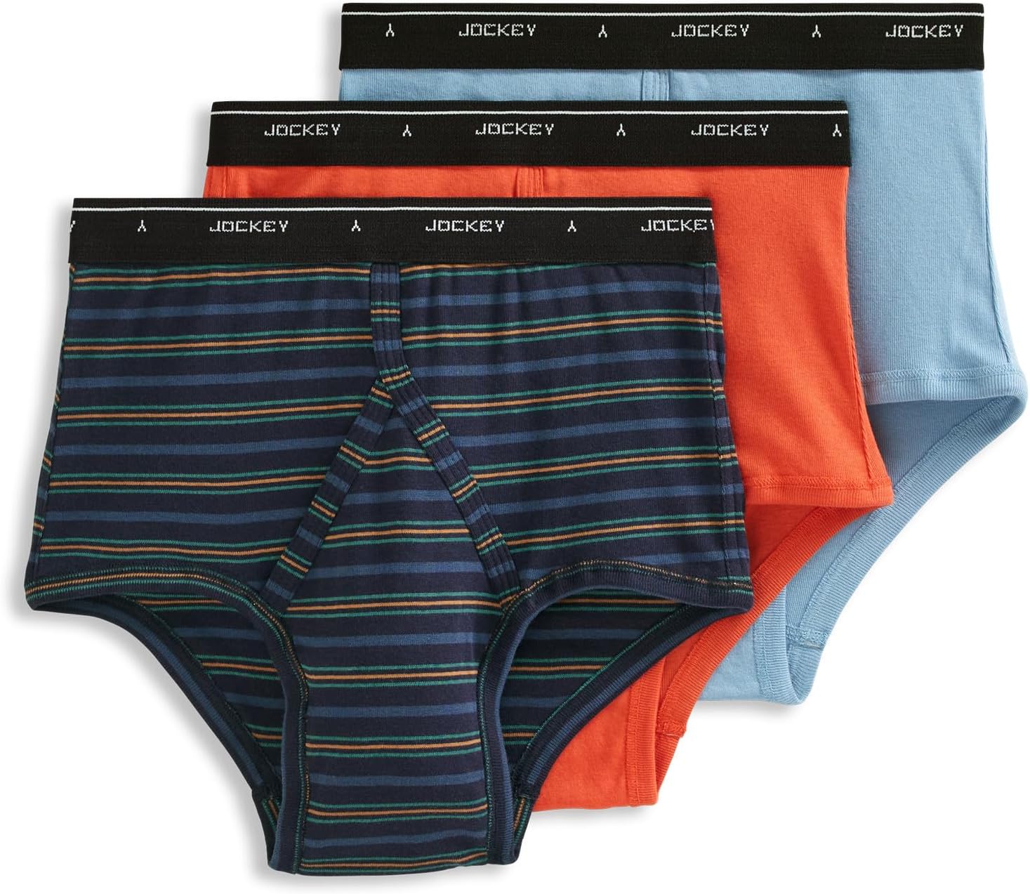 Jockey Mens Underwear Briefs - Classic Full Rise Design, Pack of 3 - Authentic Mens Underwear for Comfort and Quality
