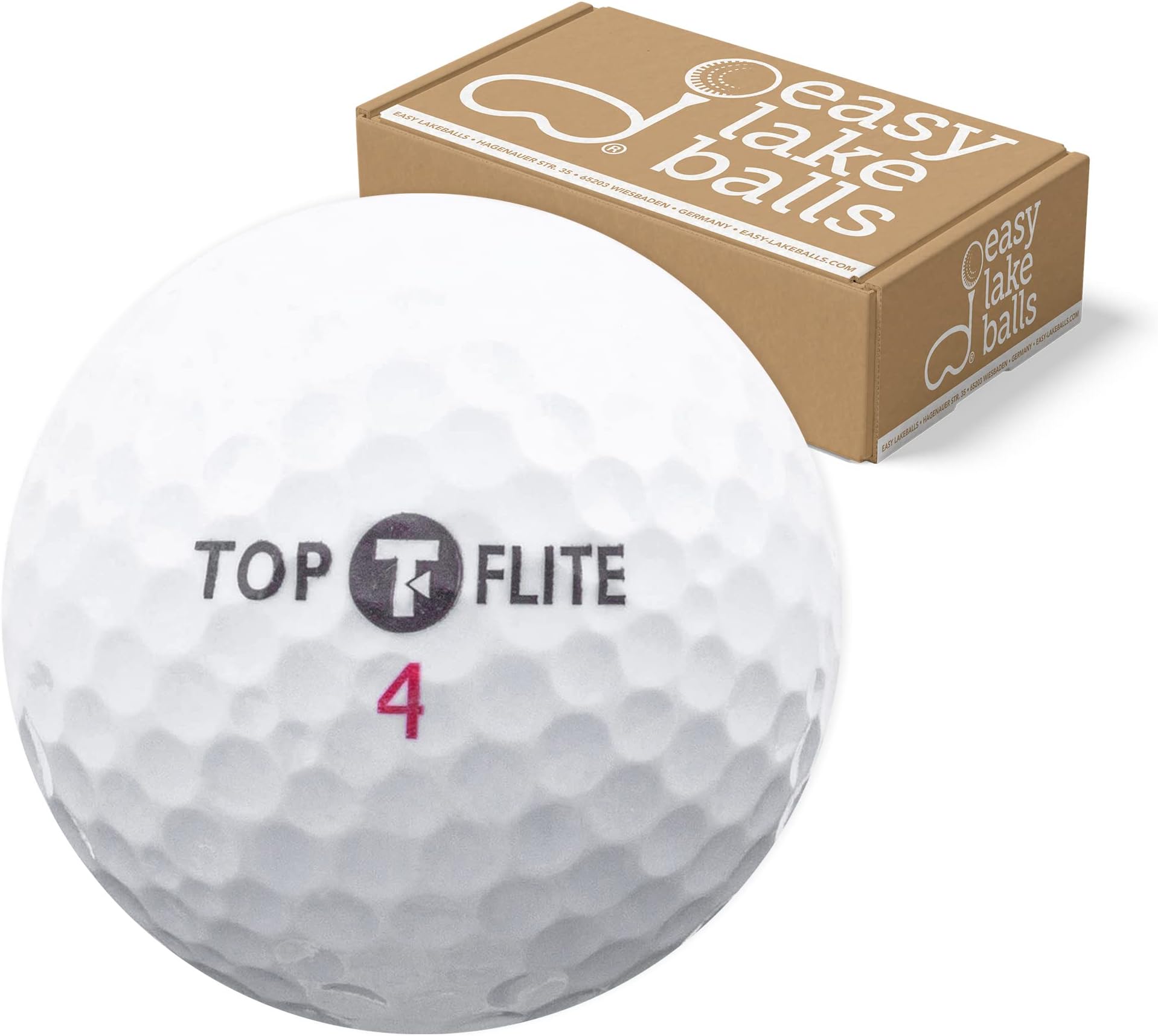 100 TOP - FLITE MIX LAKE GOLF BALLS - AAA/AA QUALITY (A/B GRADE) - IN MESH BAG