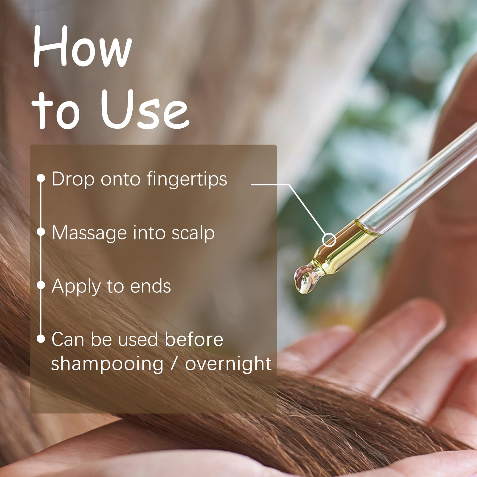 Tratamiento para el cabello y el cuero cabelludo con aceite de ricino y romero | 1 onza líquida | Infusión de lavanda | Fortalece el cabello | Nutritiva y da volumen | Promueve el crecimiento del 5