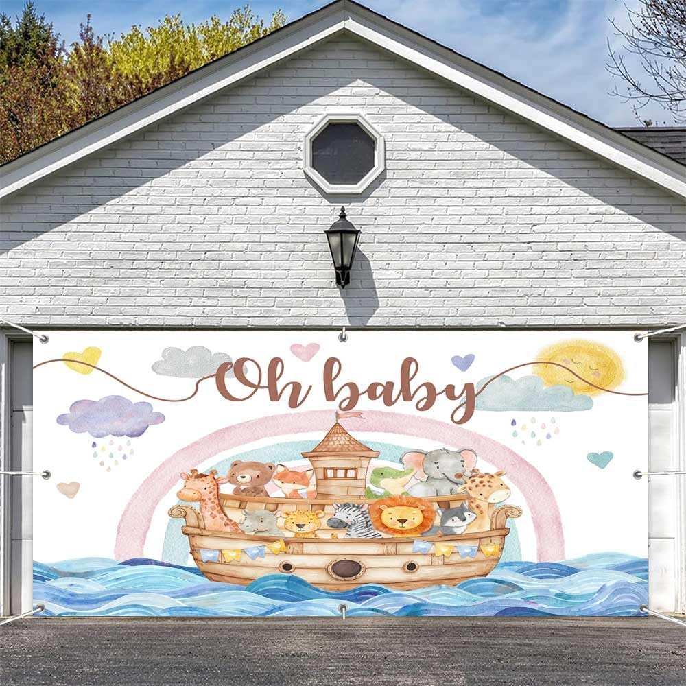16X7ft Starry Night Garage Door Decorations Purple Blue Glitter Galaxy Garage Door Cover Mysterious Nebula Space Blue Night Starry Sky Stars Universe Wedding Baby Shower Wedding Birthday Party Decor