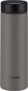 TIGER Water Bottle, 10.1 fl oz 300 ml, White Water, Screw Stainless Steel Bottle, Includes Lid and Seal, Easy Wash, Easy Cap, Vacuum Insulated, Mug, Thermal Insulated, Tumbler Accessible, Cacao