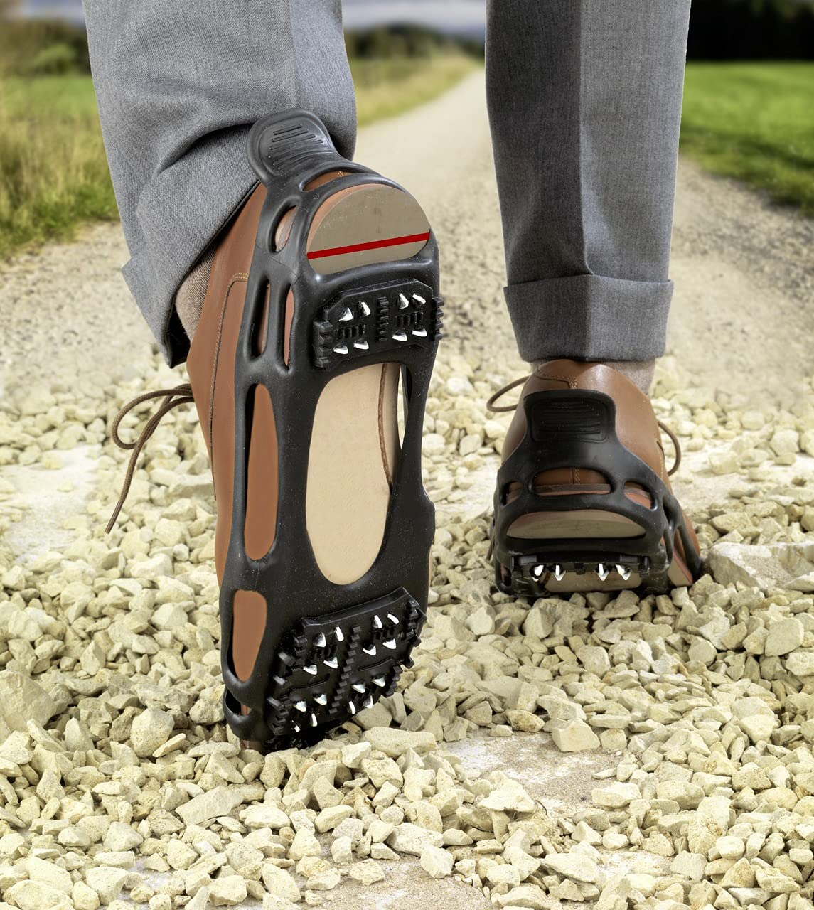 Maximex Schuhspikes Profi Größe 37-41 – 24 Edelstahlspikes Pro Schuh Für Sicheren Halt Auf Eis & Schnee Maximex Schuhspikes Profi Größe 37-41 – 24 Edelstahlspikes Pro Schuh Für Sicheren Halt Auf Eis & Schnee