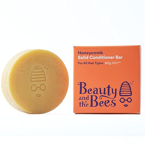 Miniatura 3 de Beauty and the Bees Barra acondicionadora de panal para todo tipo de cabello, todos los ingredientes naturales, Tasmania Australia, 1.7 oz