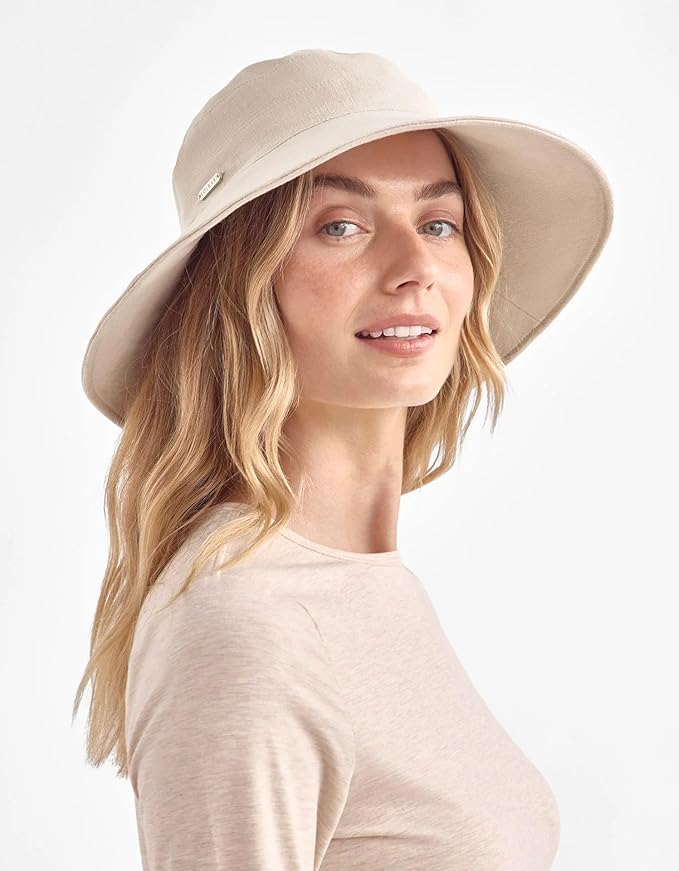 Sombrero de ala ancha Solbari UPF 50+ plegable, ajustable, protección UV miniatura 4