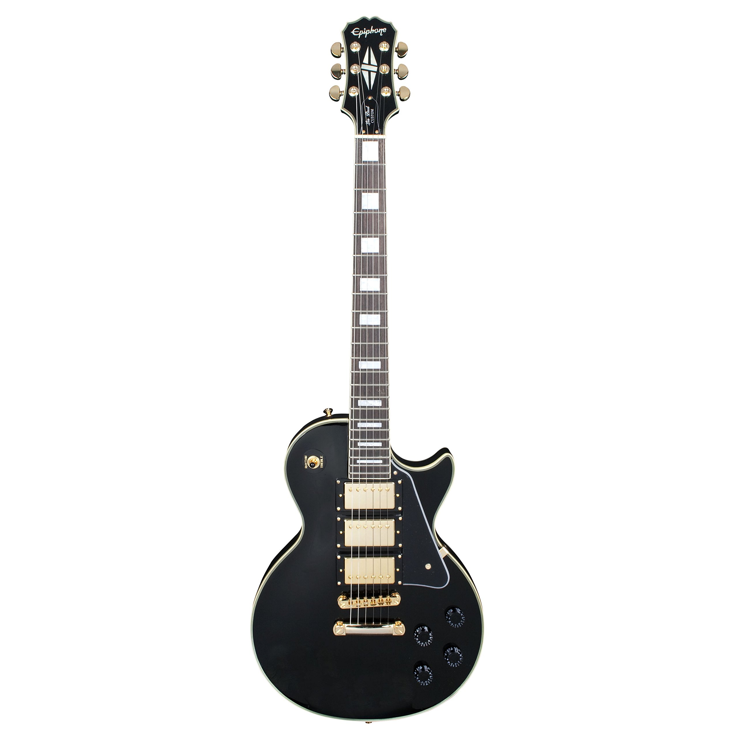 Epiphone Les Paul Black Beauty 3 Pickup Guitarra eléctrica, ébano