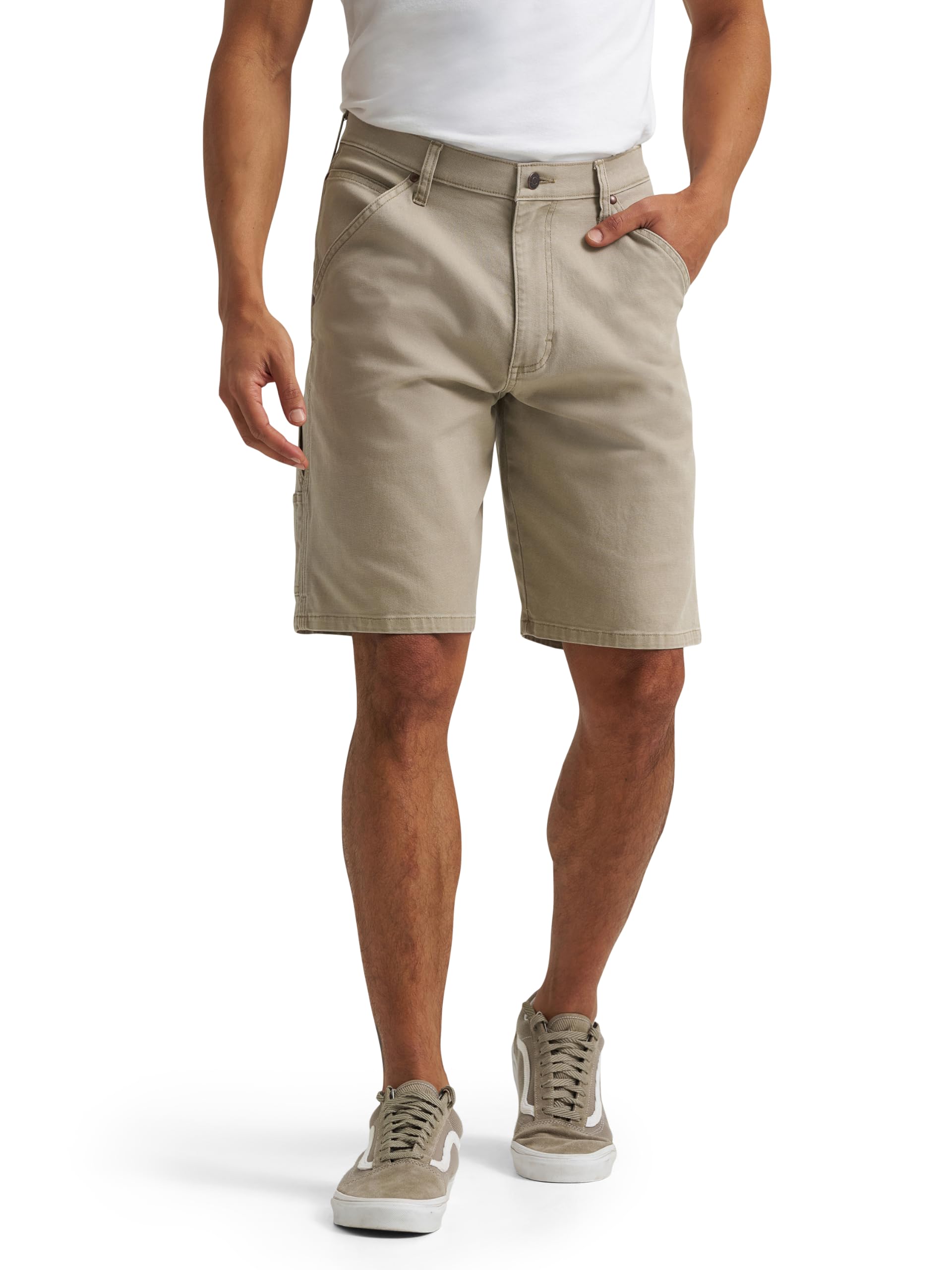 Wrangler Mens Carpenter Short, Coriander, 30