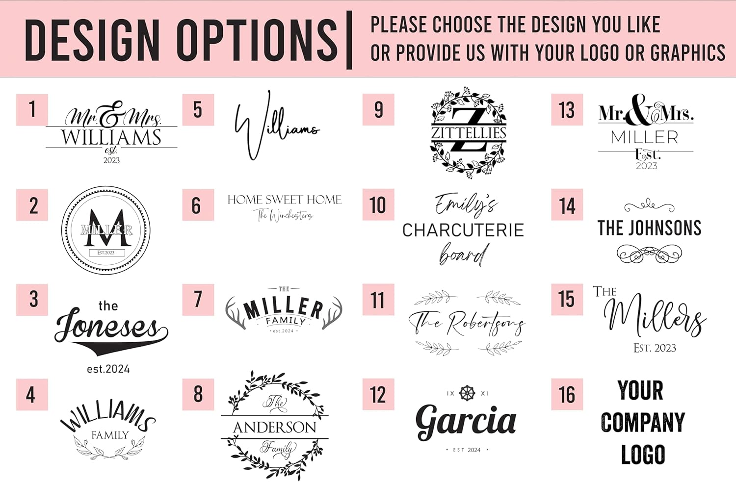 Personalized Charcuterie Board - Custom Engraved Cutting Board for Wedding, Anniversary, Engagement, Gift for Parents and Couple, Newlyweds, Housewarming Gifts for New Home, Christmas