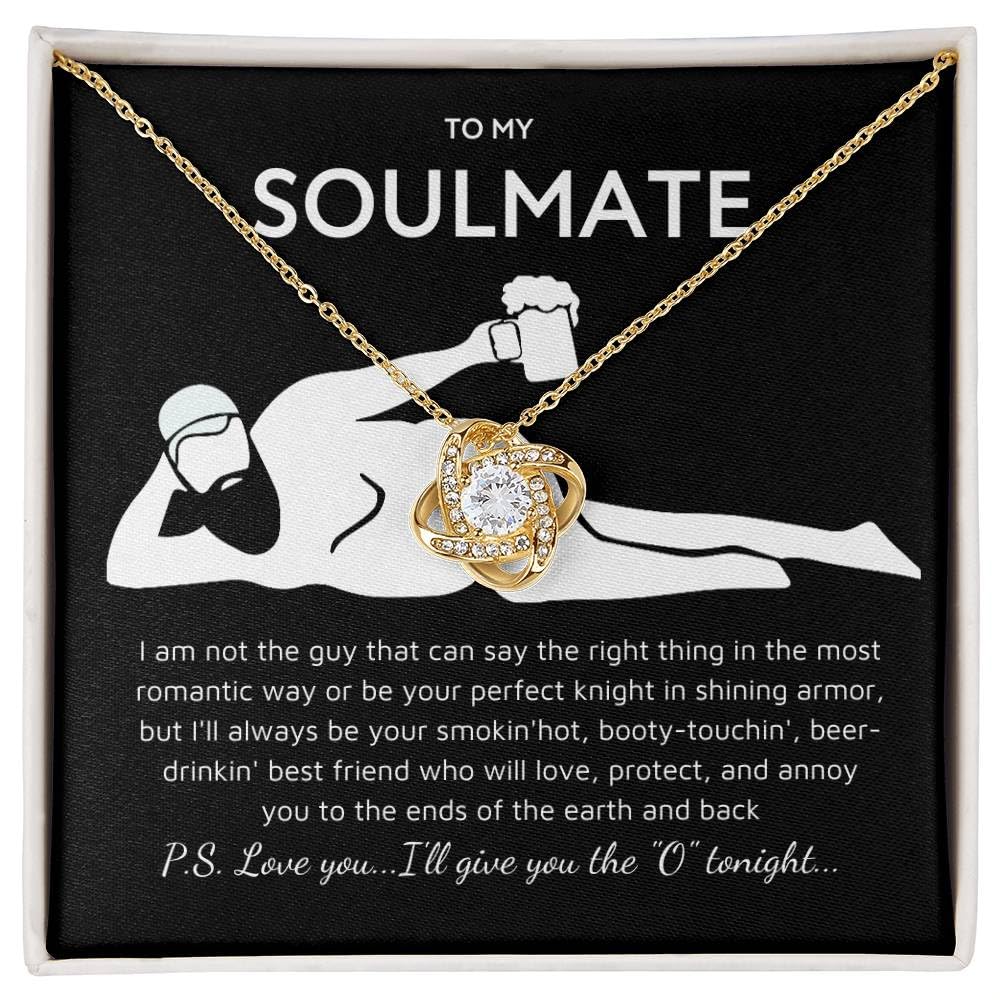 Soulmate Meaningful Gifts For Gf To My Soulmate Necklace For Women