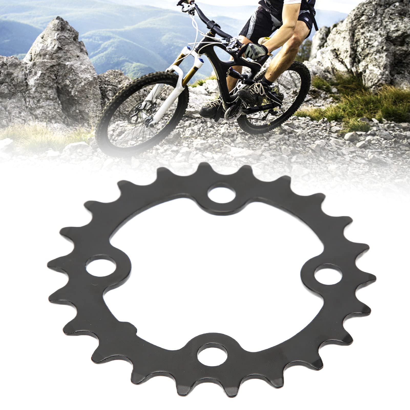 Plateau Vuelta ATB 22 Dents 58 Mm BCD Pour VTT Triple, Aluminium Usiné CNC