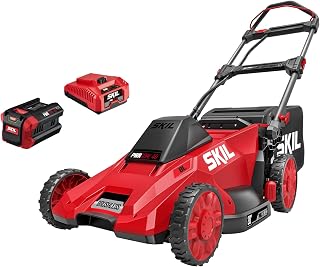SKIL 40V Brushless 20-Inch Cordless Push Lawn Mower Kit with 6Ah Battery & Charger - PM4910-15