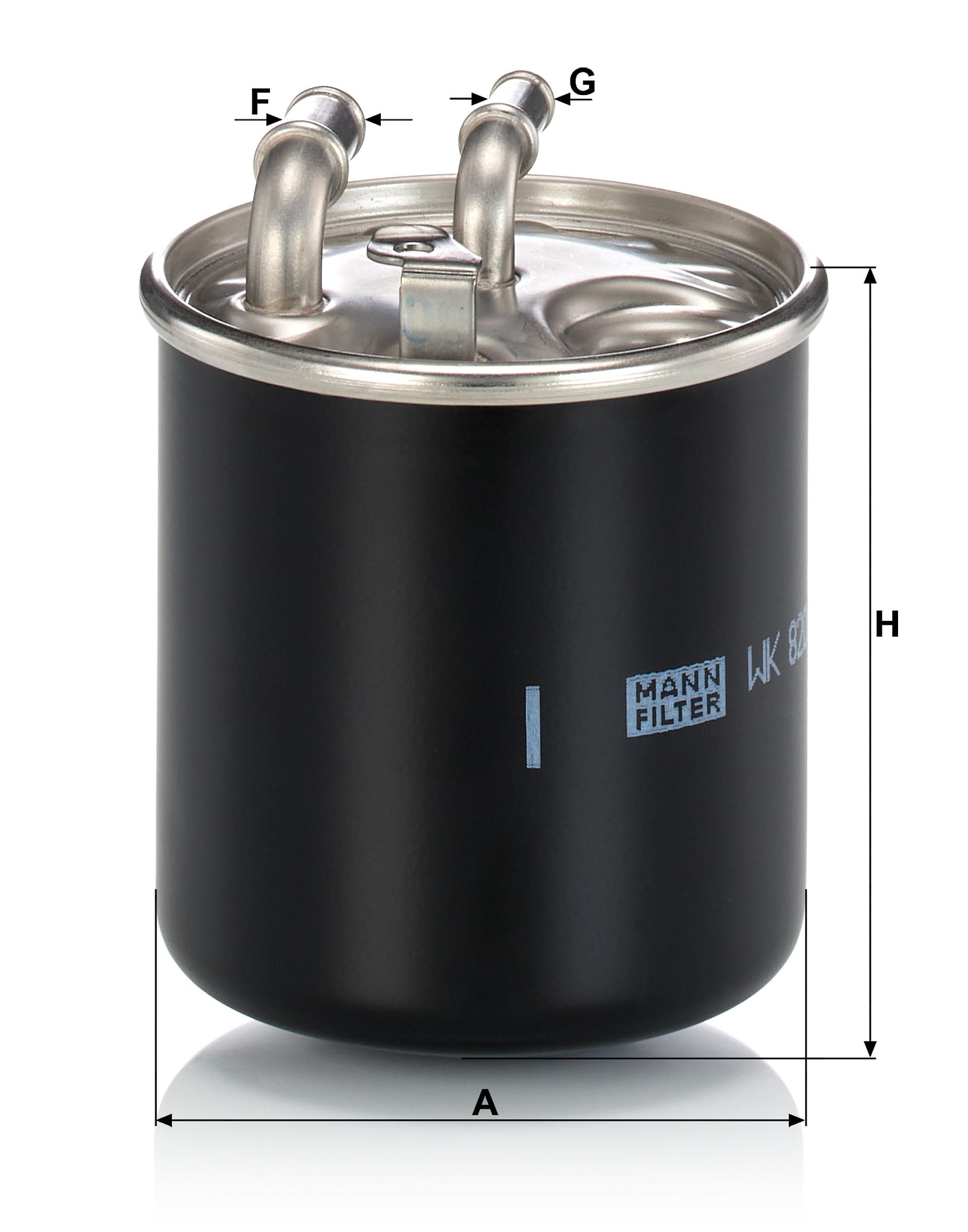 MANN-FILTER WK 716 Filtro carburante - per Autovetture + veicoli commeriali